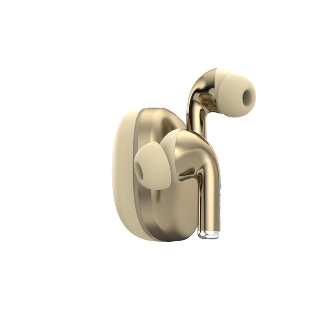 BTW300 Moksha Turbopods TRUE ANC Wireless Earbuds (Gold)