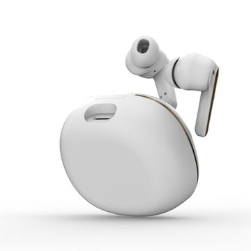 BTW300 Xtreme Moksha Maxbuds TRUE ANC Wireless Earbuds (White)