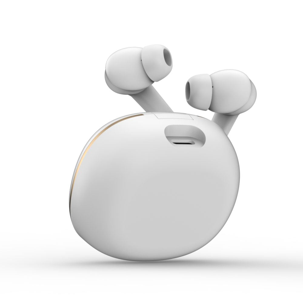 BTW300 Xtreme Moksha Maxbuds TRUE ANC Wireless Earbuds (White)