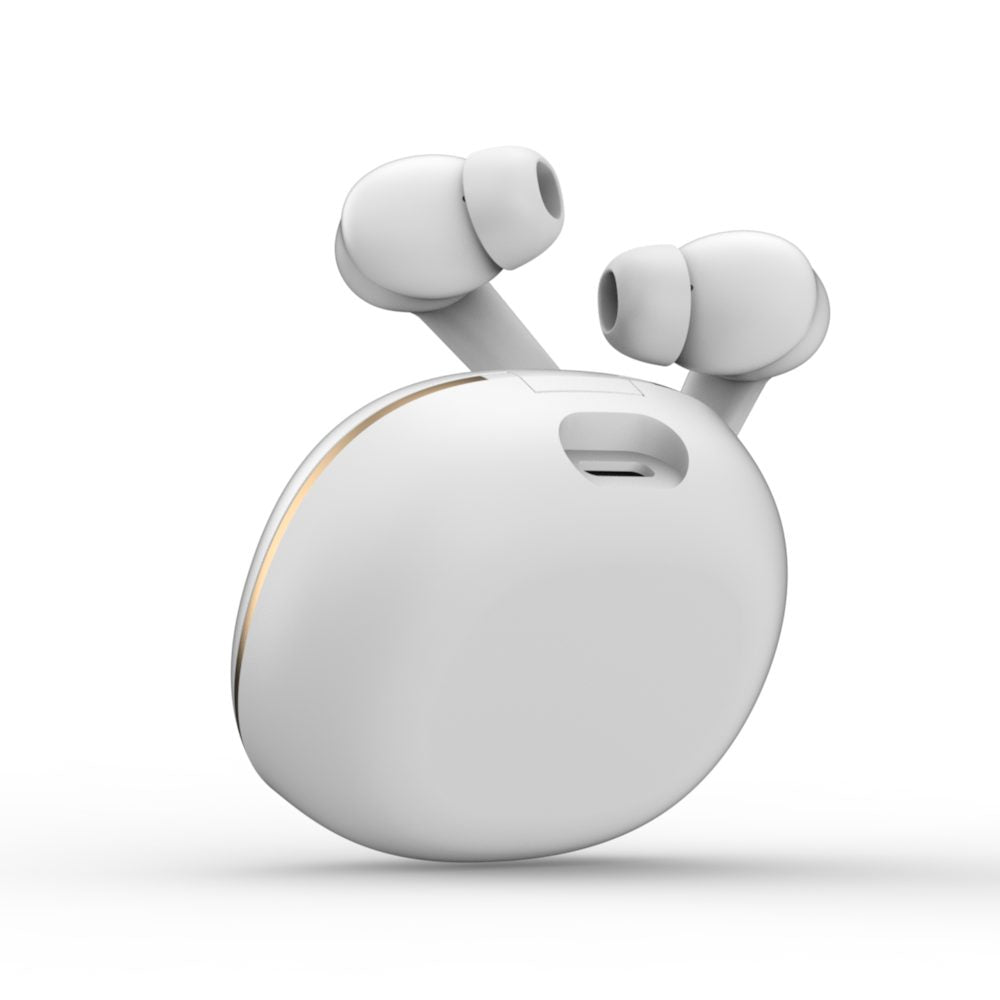 BTW300 Xtreme Moksha Maxbuds TRUE ANC Wireless Earbuds (White)