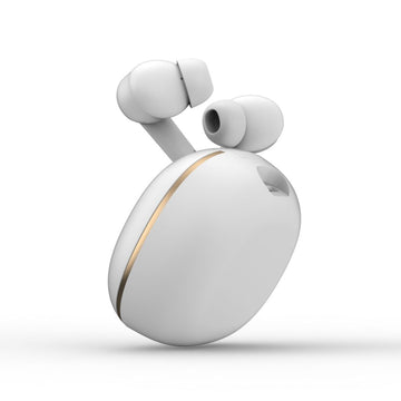 BTW300 Xtreme Moksha Maxbuds TRUE ANC Wireless Earbuds (White)