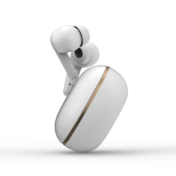 BTW300 Xtreme Moksha Maxbuds TRUE ANC Wireless Earbuds (White)