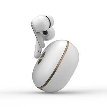 BTW300 Xtreme Moksha Maxbuds TRUE ANC Wireless Earbuds (White)