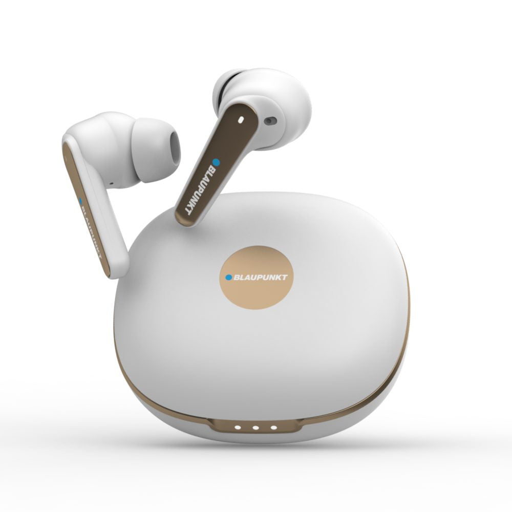 BTW300 Xtreme Moksha Maxbuds TRUE ANC Wireless Earbuds (White)