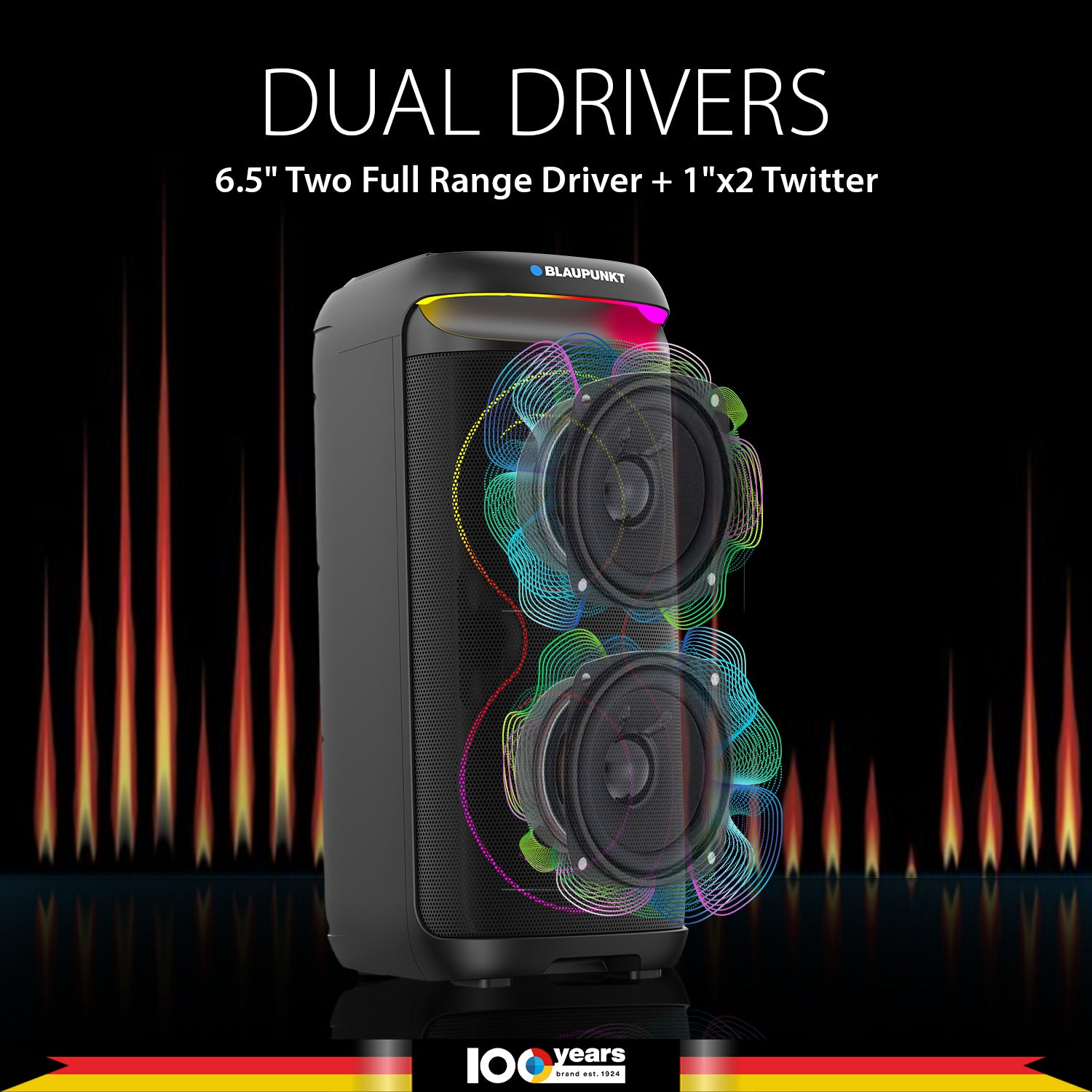 Outdoor party speaker 