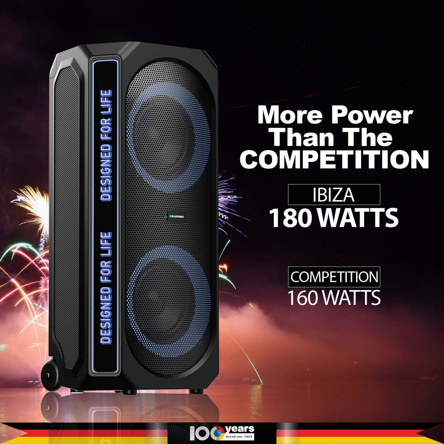 ROCK & ROLL IBIZA India’s one of the Party Speaker with Recording