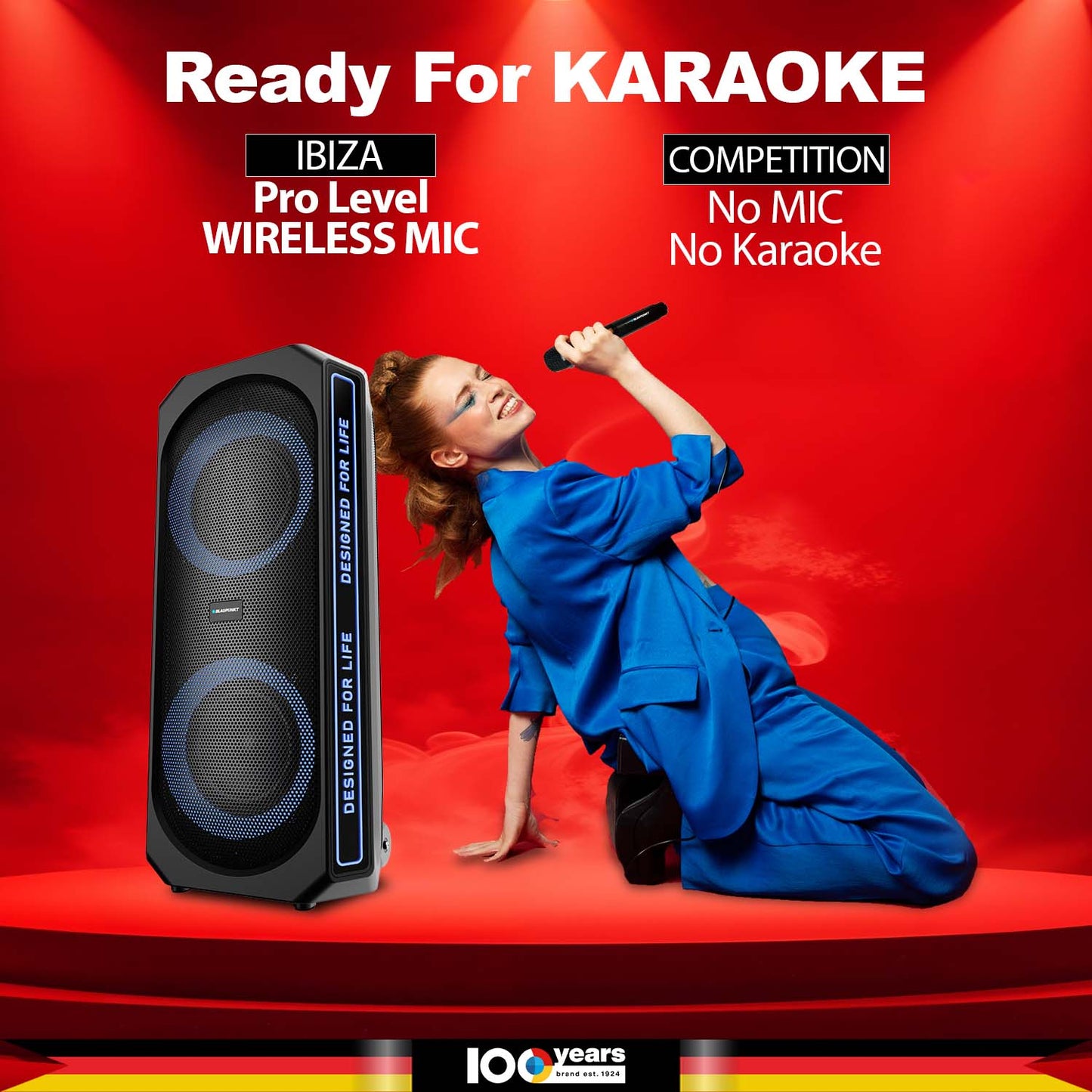 ROCK & ROLL IBIZA India’s one of the Party Speaker with Recording