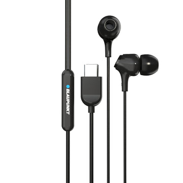 EM-01 Type C Wired Earphone with Noise Cancellation (Black)