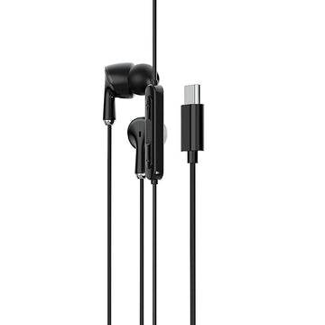 EM10N TYPE C Wired Earphone (Black)