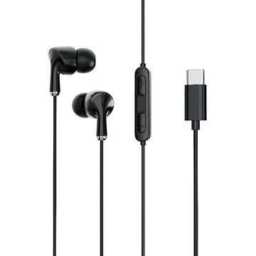 EM10N TYPE C Wired Earphone (Black)