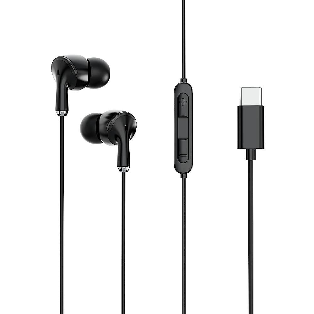 EM10N TYPE C Wired Earphone (Black)