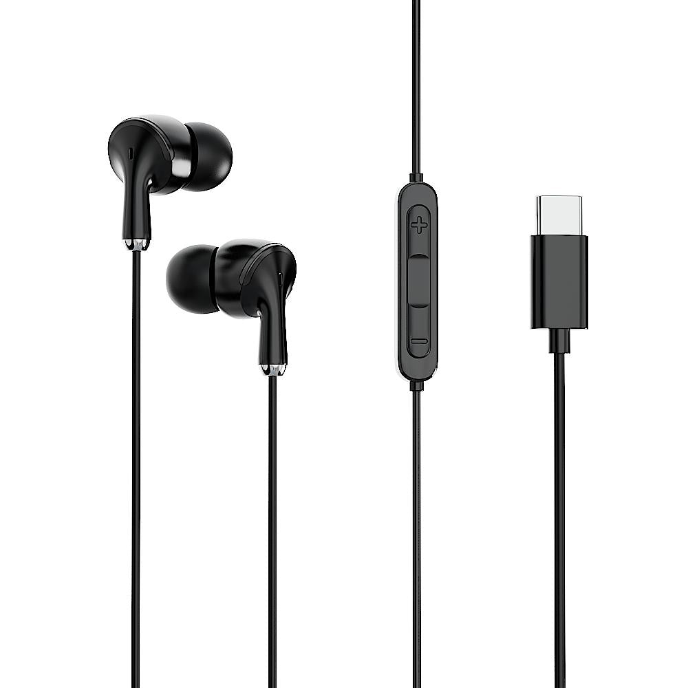 EM10N TYPE C Wired Earphone (Black)