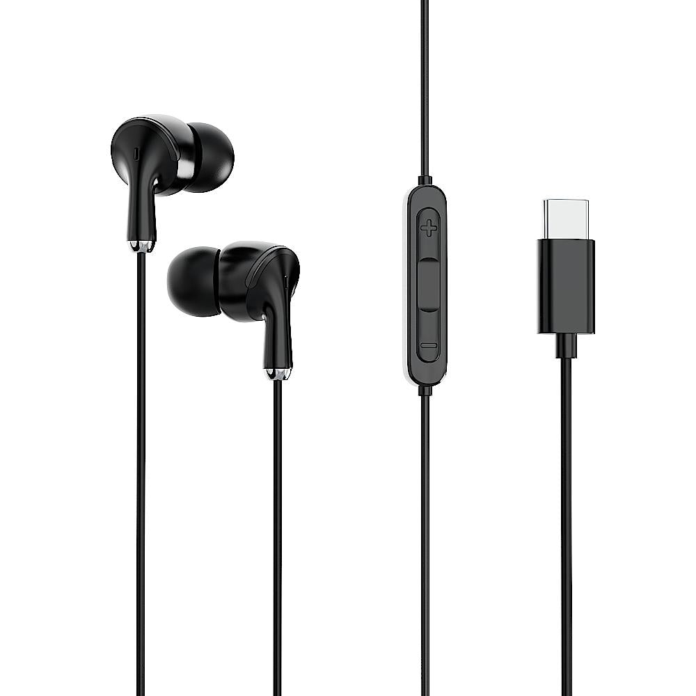 EM10N TYPE C Wired Earphone (Black)