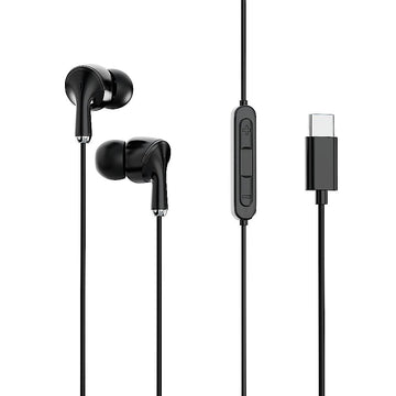EM10N TYPE C Wired Earphone (Black)