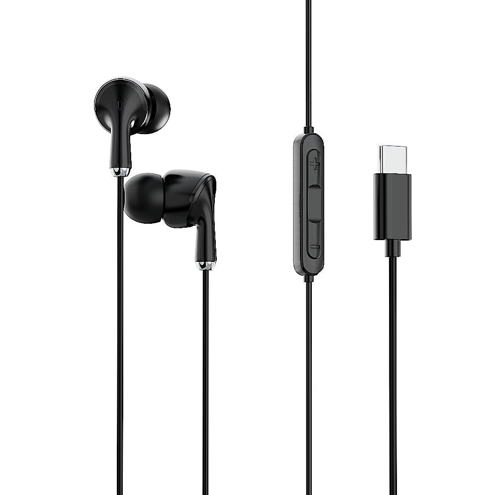 EM10N TYPE C Wired Earphone (Black)