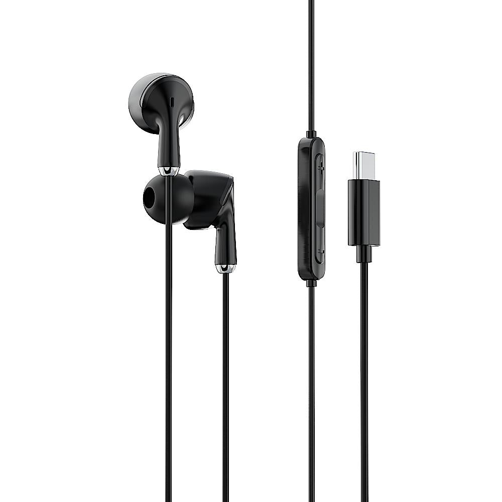 EM10N TYPE C Wired Earphone (Black)