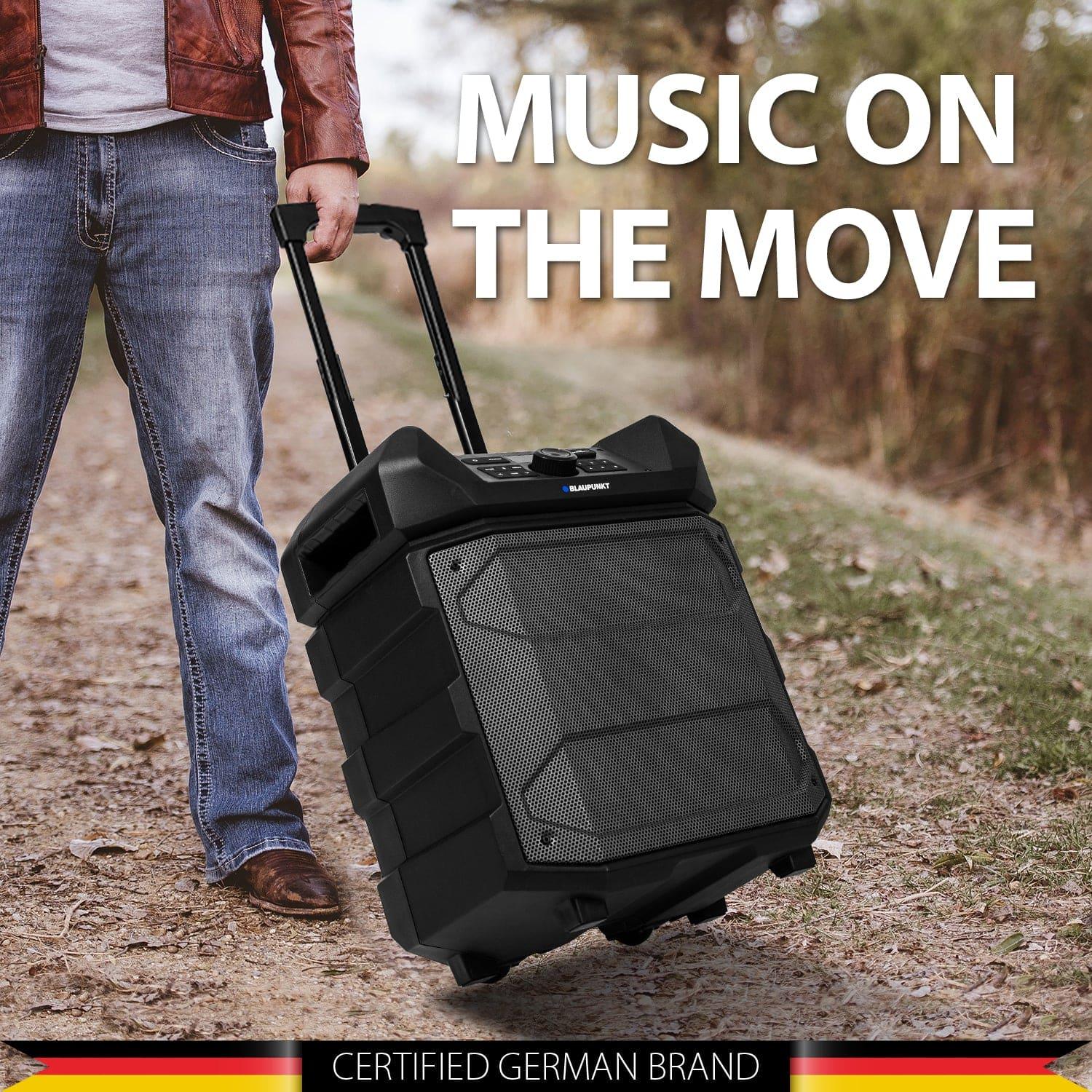 Rock & ROLL PS150 Wireless Bluetooth 100W Outdoor Party Speaker - Blaupunkt India