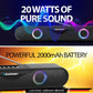 SBA20 KONCERT Bluetooth Party soundbar with Karaoke MIC - Blaupunkt India