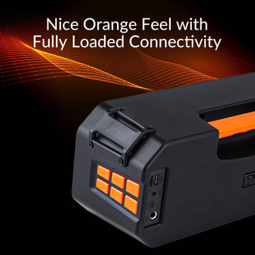 Atomik BB25 Wireless Bluetooth Boombox Party Speaker 35W