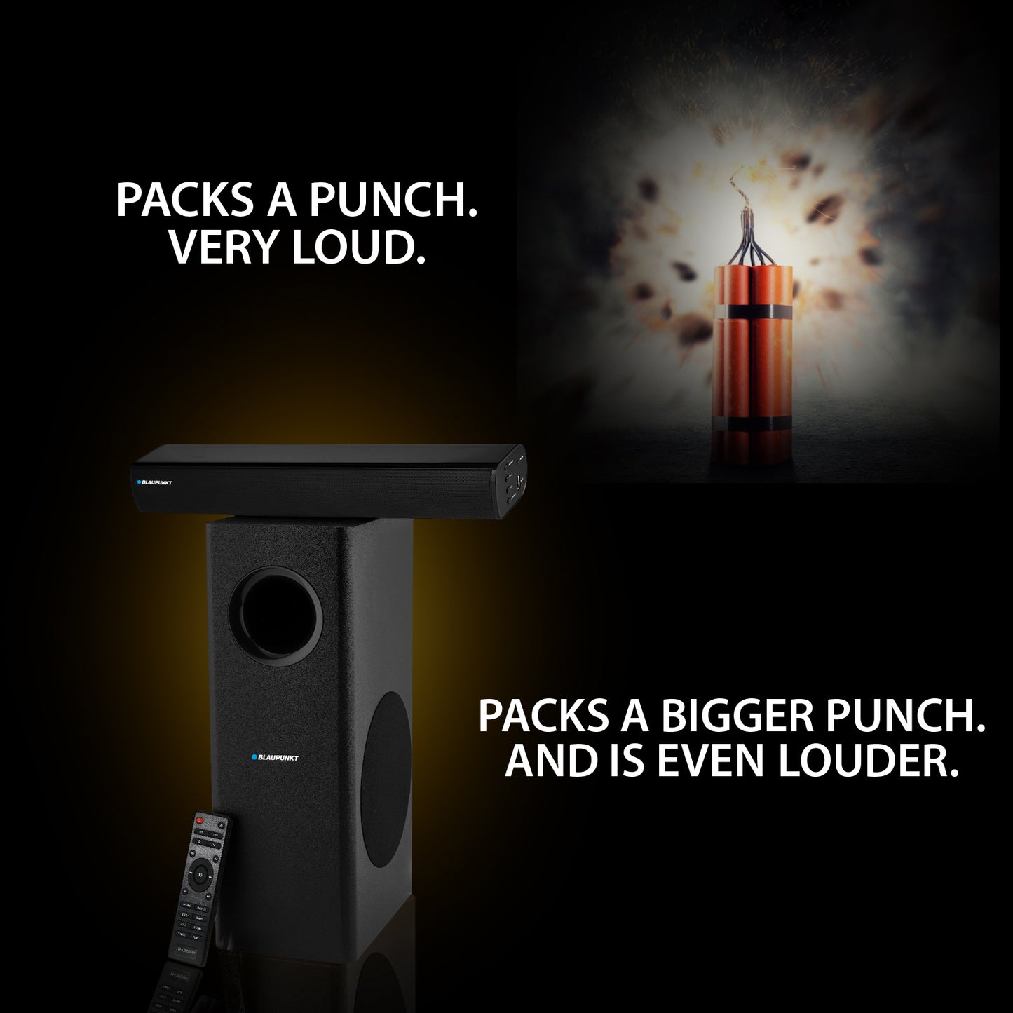 SBW25 Wireless Bluetooth 100W Soundbar with Subwoofer