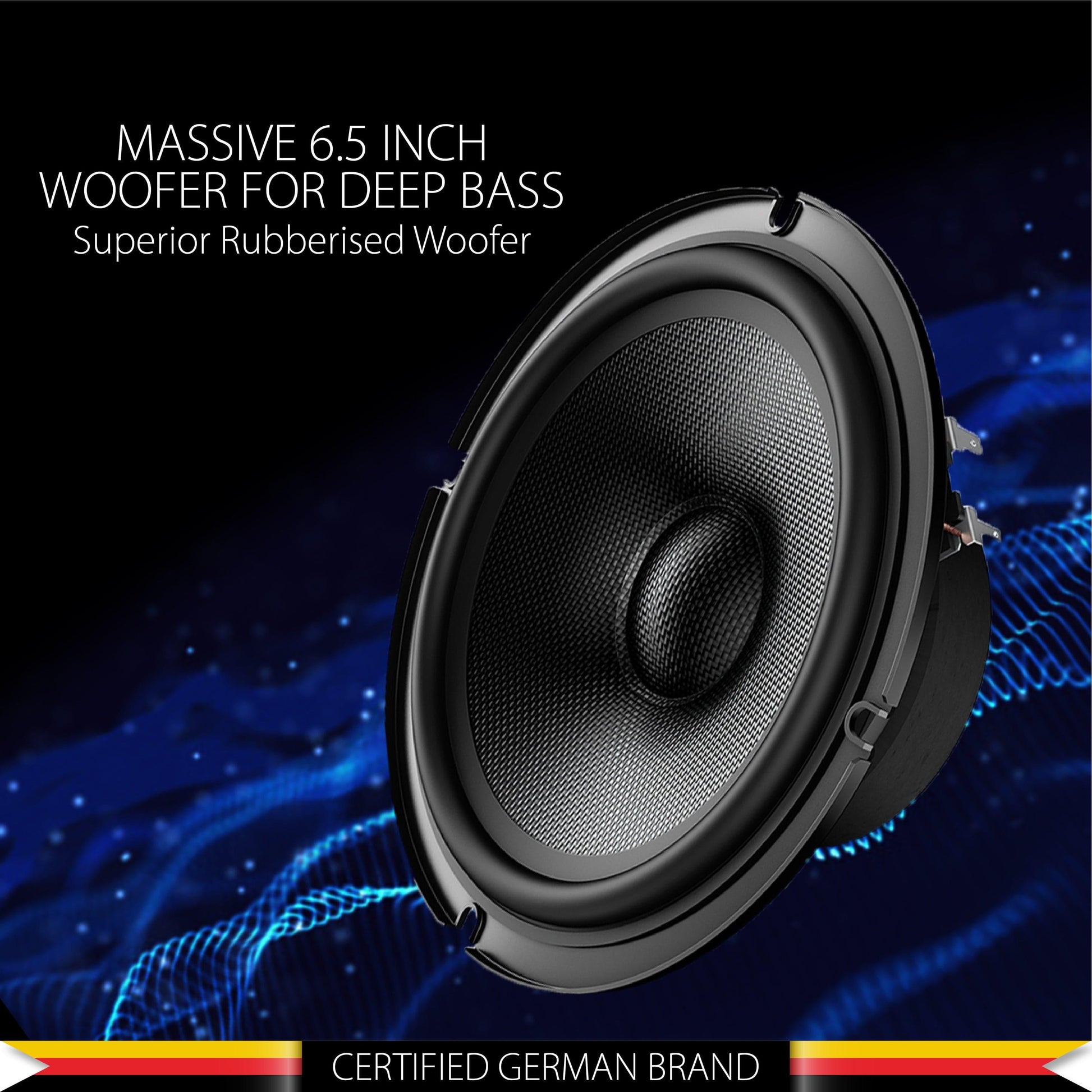 Blaupunkt Recertified SBW100 Soundbar with Subwoofer| 8 INCH Subwooffer