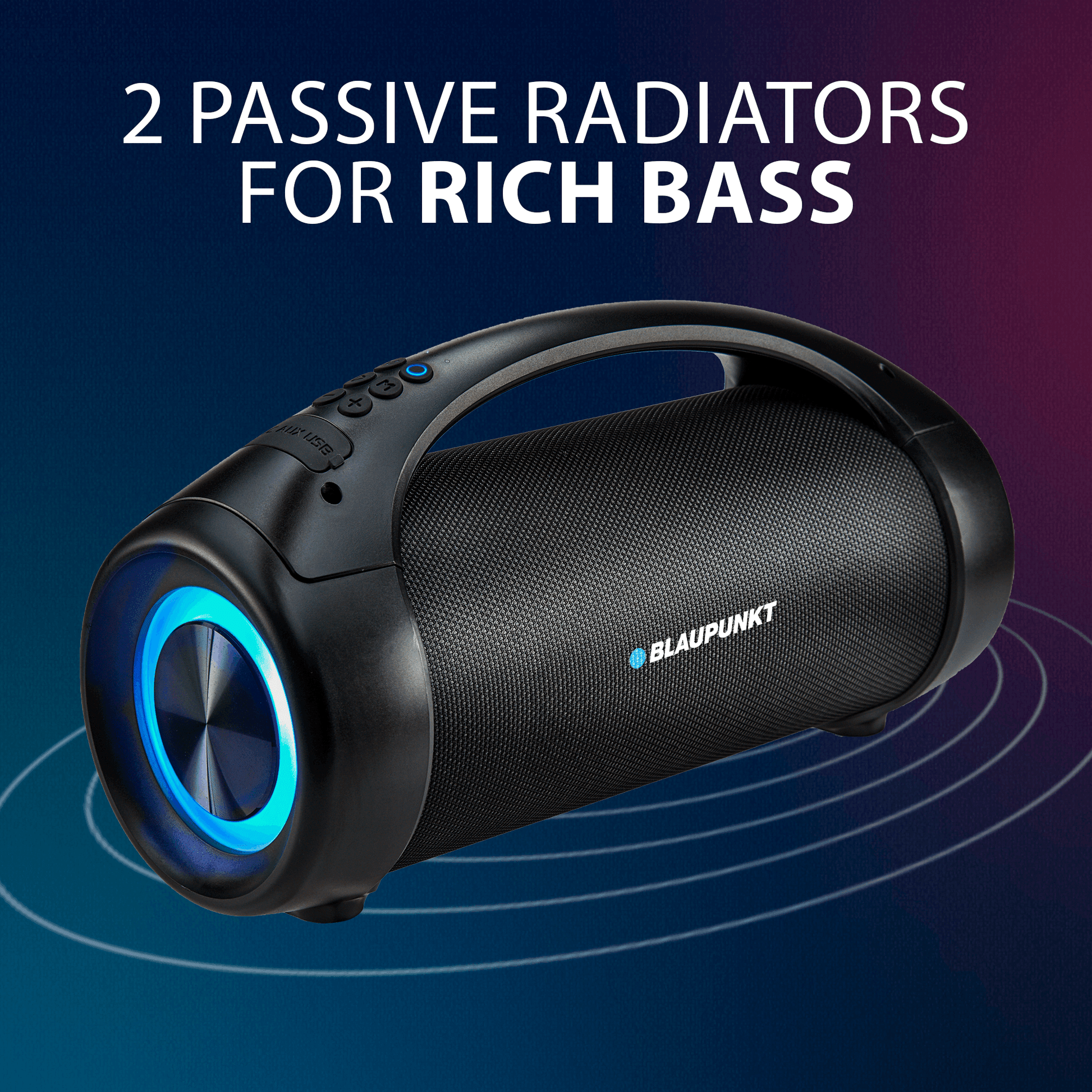 Recertified Atomik BB30  Buetooth|Powerful Sound and Monstrous Bass 